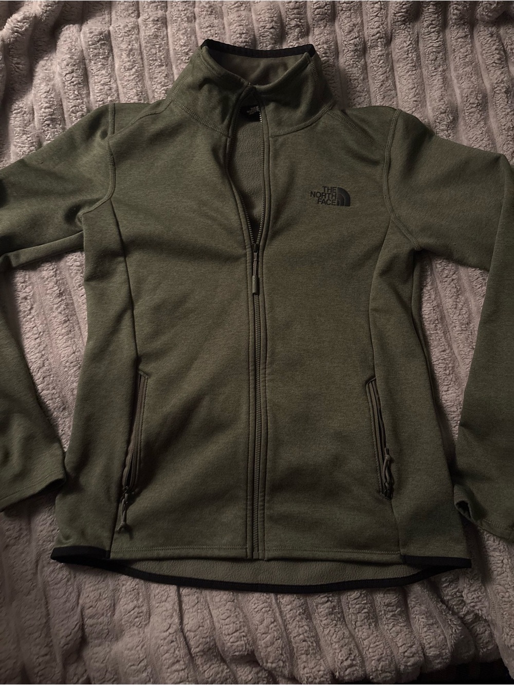 The North Face Women's Olive Green Full-Zip Utility Jacket